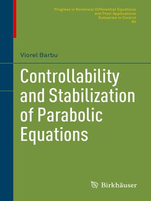 cover image of Controllability and Stabilization of Parabolic Equations
